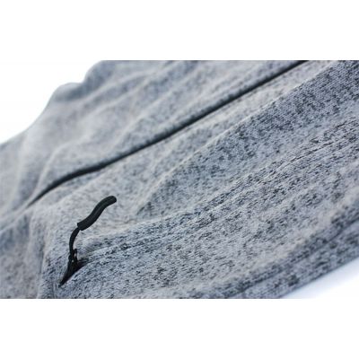 Куртка флисовая мужская RICHMOND, серый меланж-2