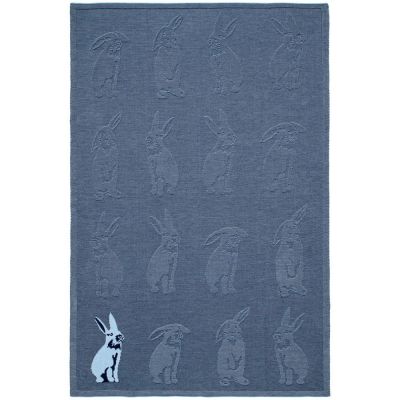 Плед Stereo Bunny, синий-2