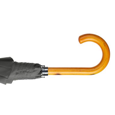 Зонт-трость LockWood, серый-3