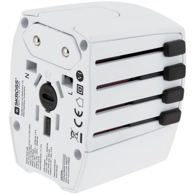 Зарядное устройство S-Kross MUV для путешествий, белое-1