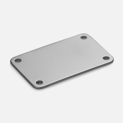 Шильдик металлический Furo, серебристый-1