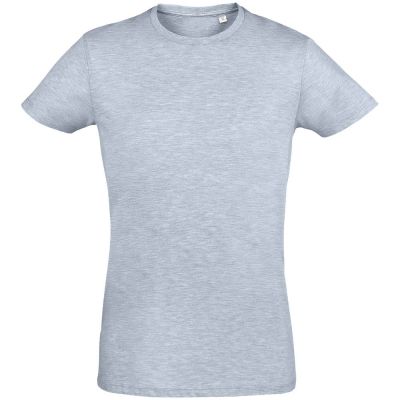 Футболка мужская Regent Fit 150, голубой меланж-0
