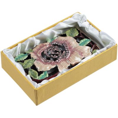 Визитница Enamel, розовая-6