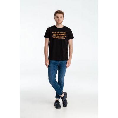 Футболка «Шут», черная-4