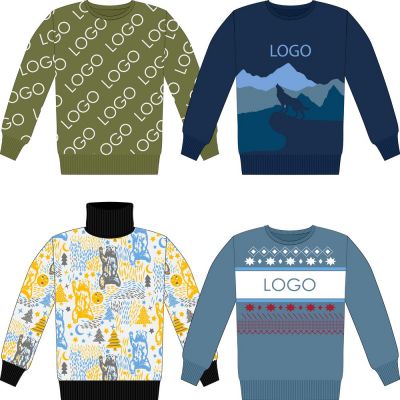 Свитер на заказ Tricksy Net, полушерсть-0