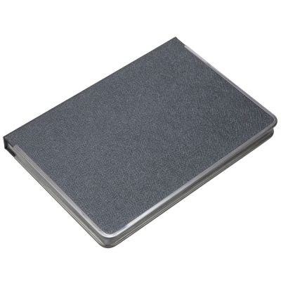 Ежедневник Frame Metal, недатированный, серый-3