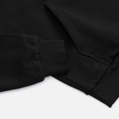 Толстовка унисекс оверсайз Sartoro, черная-3