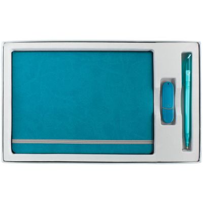 Коробка In Form с ложементом под ежедневник, флешку, ручку, ver. 2, серая-2