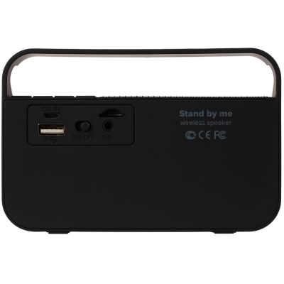 Беспроводная колонка Stand by Me, черная-8