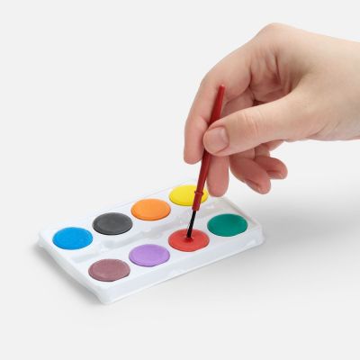 Краски Artmony, 8 цветов с кисточкой-1