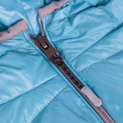 Куртка пуховая мужская Tarner, бирюзовая-2