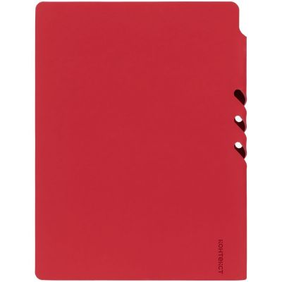 Ежедневник Flexpen Shall, недатированный, красный-3