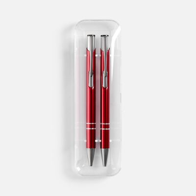 Набор из 2 ручек Keskus, красный-3