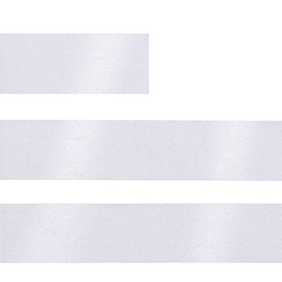 Лента сатиновая Satin 20 L, белая, 110 см-1