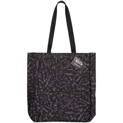 Сумка для покупок «Примерная», черная-4