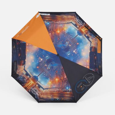 Зонт складной Monsoon с полной запечаткой снаружи на заказ-0