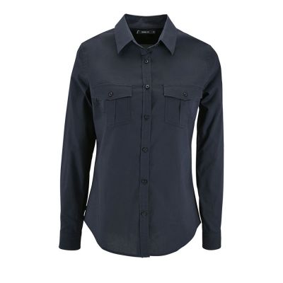 Рубашка женская Burma Women, темно-синяя-0