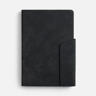 Ежедневник Leadmark, недатированный, черный-0