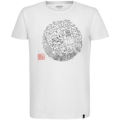 Футболка «Качели», белая-1