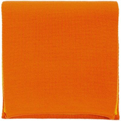 Шарф Real Talk Duo, желтый с апельсиновым-1