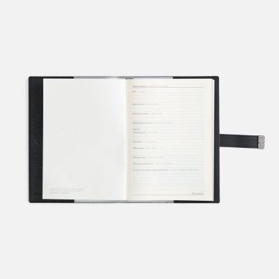 Ежедневник Repute, недатированный, черный-7