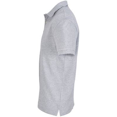 Рубашка поло унисекс Pacific, серый меланж-2