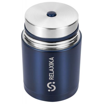 Термос для еды Relaxika 700, темно-синий-2