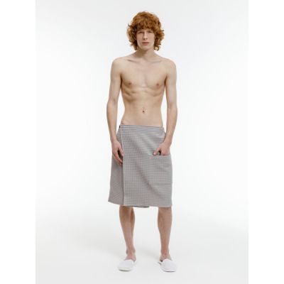 Банный набор Great Heat Therapy, мужской, светло-серый-4