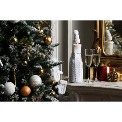 Чехол на бутылку Albus, белый-1