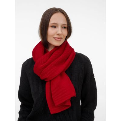 Шарф Nobilis Mono, красный-4