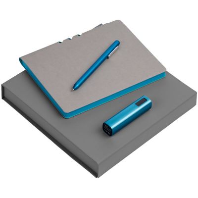 Набор Flexpen Energy, серебристо-бирюзовый-0