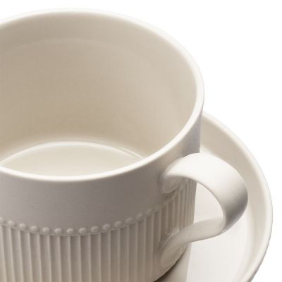 Чайная пара Pastello Moderno, бежевая-3