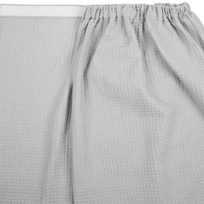 Килт вафельный женский Onsen, светло-серый, единый размер-2