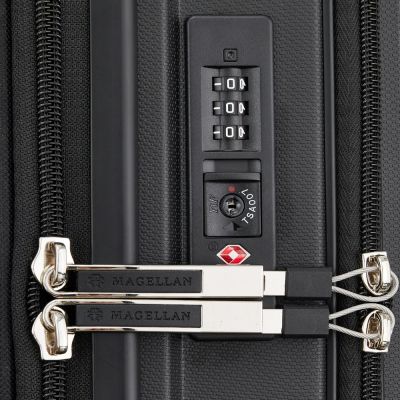 Чемодан Santiago S, черный-7