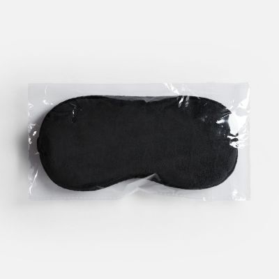 Двухстороняя маска для сна Veluto, черная-5