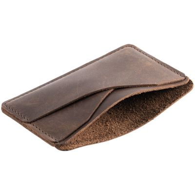 Чехол для карточек inStream, коричневый-2
