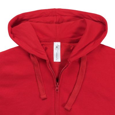 Толстовка женская Hooded Full Zip красная-3