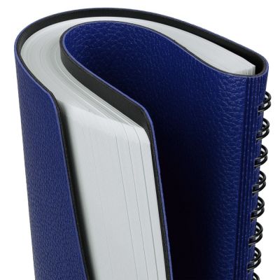 Ежедневник Strep Front на заказ, недатированный, синий-5