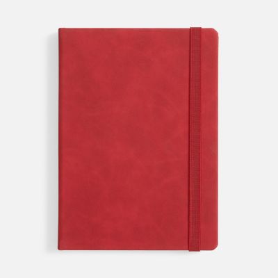 Ежедневник Urban Hard, недатированный, красный-0