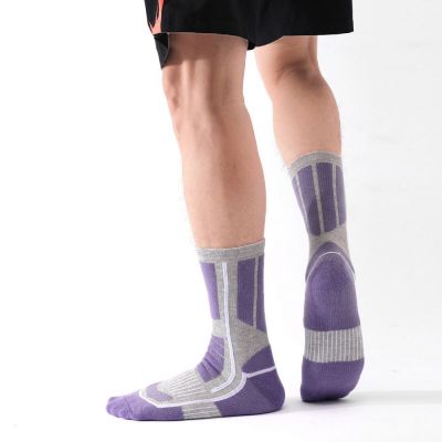 Набор из 2 пар мужских термоносков Monterno Sport, черный и фиолетовый-7