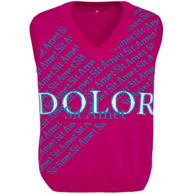 Жилет оверсайз Tricksy Net на заказ, акрил-2