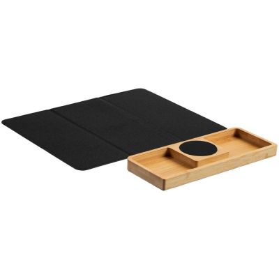 Настольный органайзер Midstream с зарядкой и ковриком для мыши-9