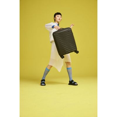 Чемодан Lightweight Luggage S, черный-5