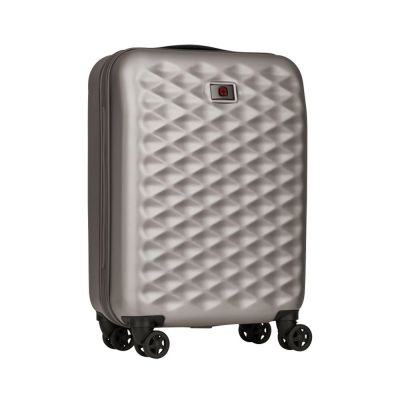 Чемодан для ручной клади Lumen S, серебристый-0