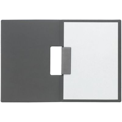 Папка-планшет Devon, светло-серая-5