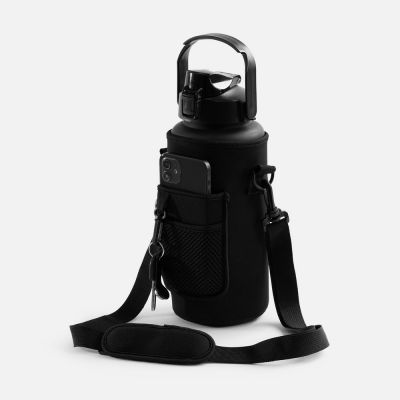 Набор спортивных бутылок Aquapack, черный-2