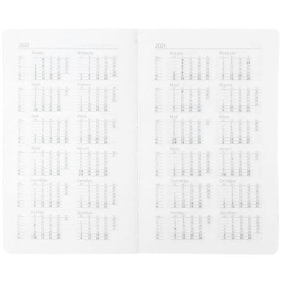 Ежедневник Basis Mini, недатированный, цвет морской волны-4