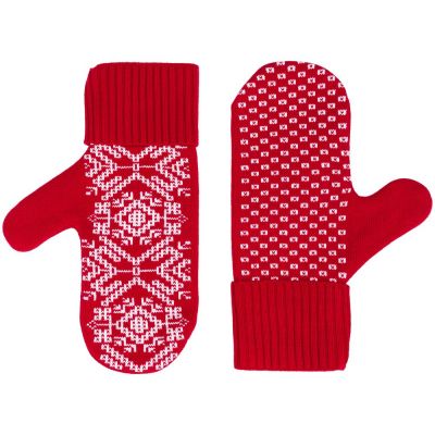 Варежки Onego, красные-1