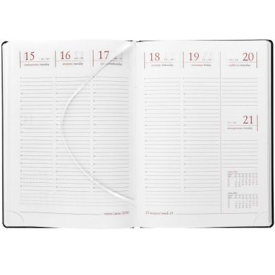 Еженедельник Nebraska, датированный, черный-2