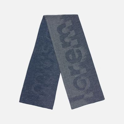 Шарф Denim XXL на заказ, полушерсть-6